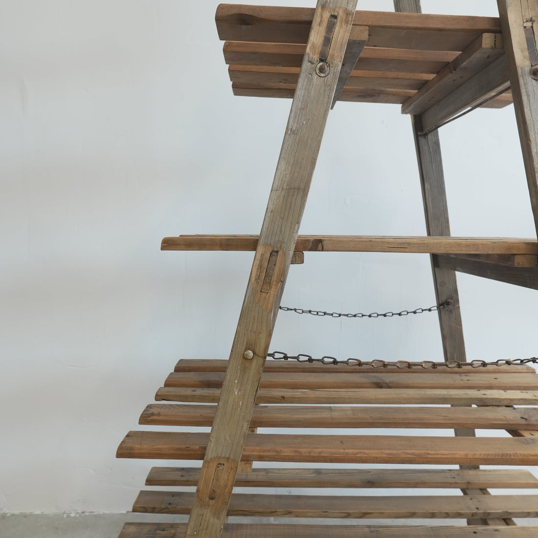 Vintage Shelf Ladder Display