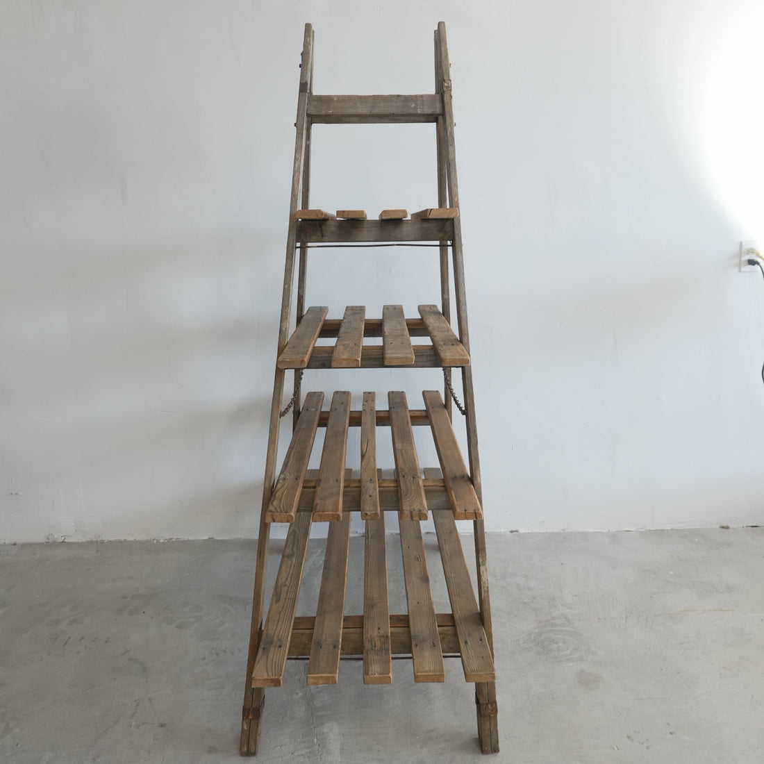 Vintage Shelf Ladder Display