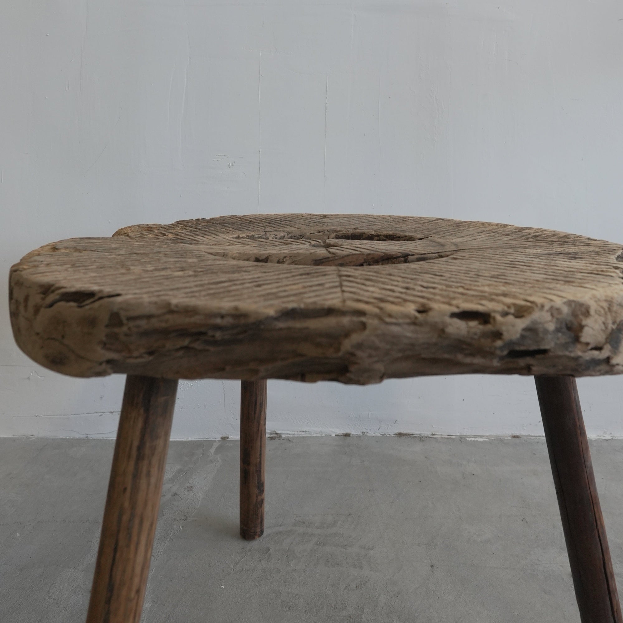 Vintage African Side Table