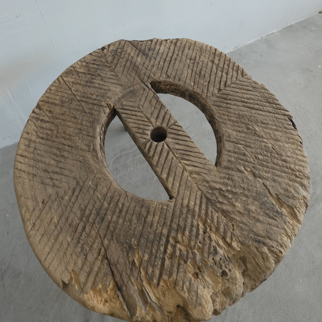Vintage African Side Table