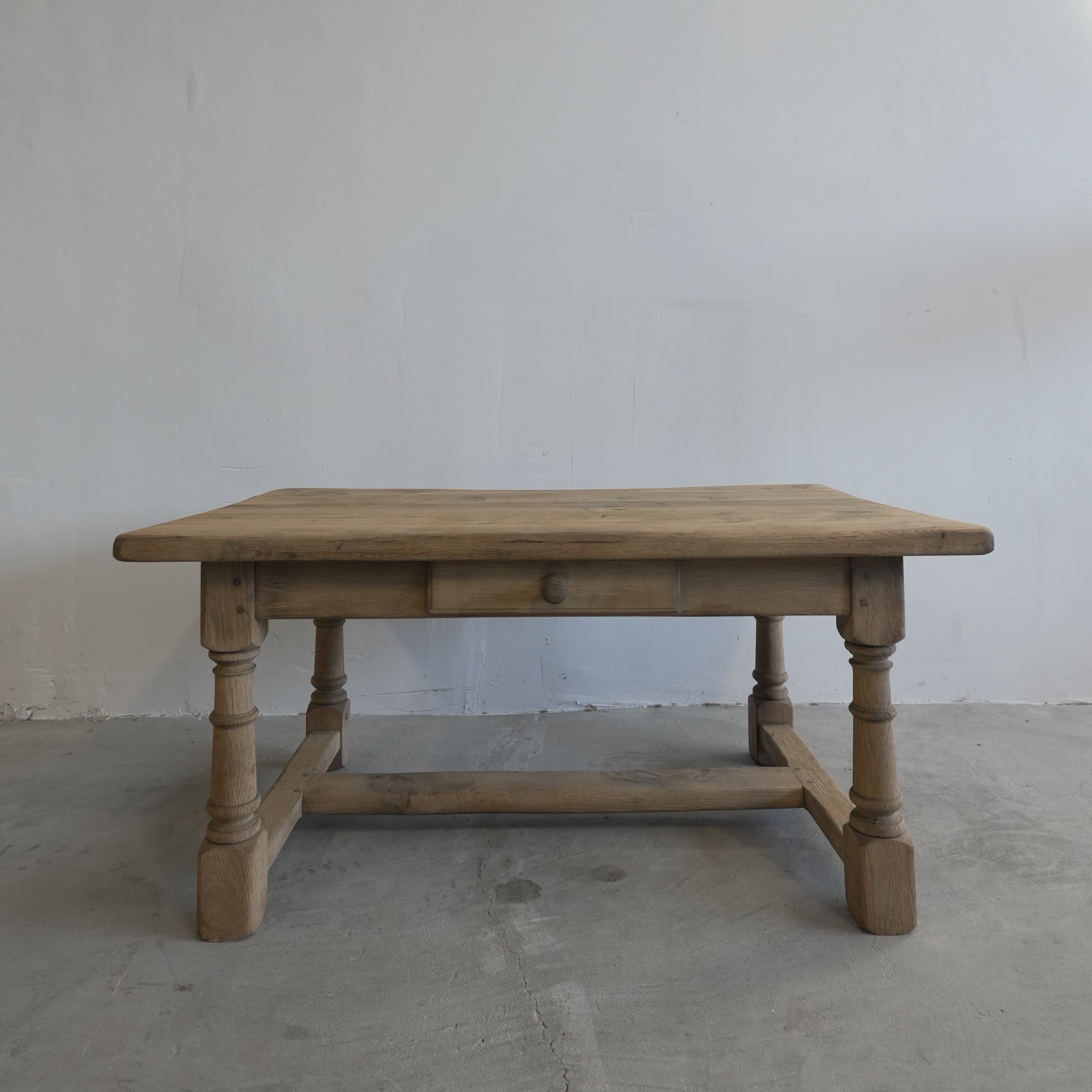 Antique French Oak Coffee Table - Trouvaille Imports