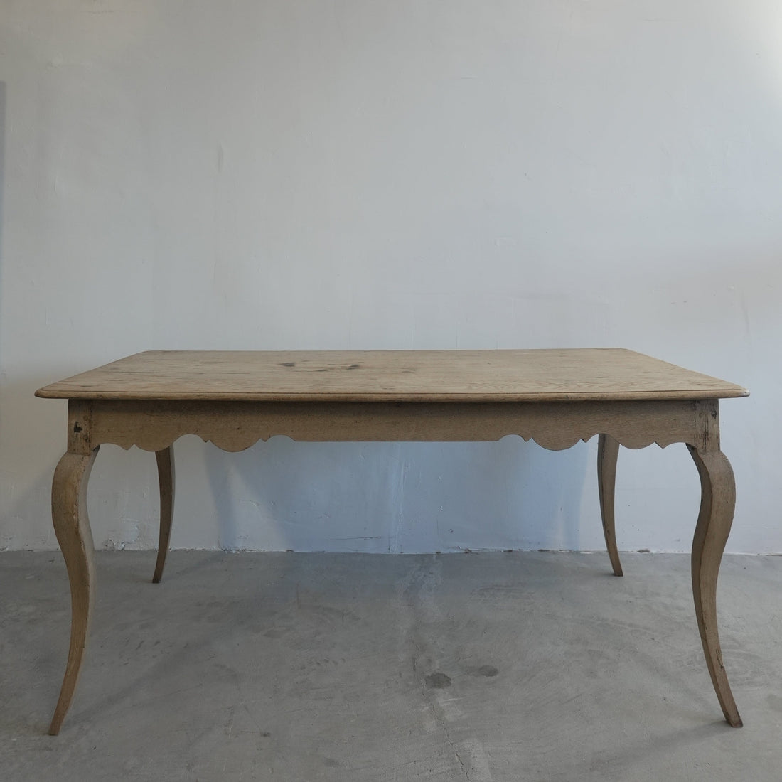 Antique French Oak Dining Table