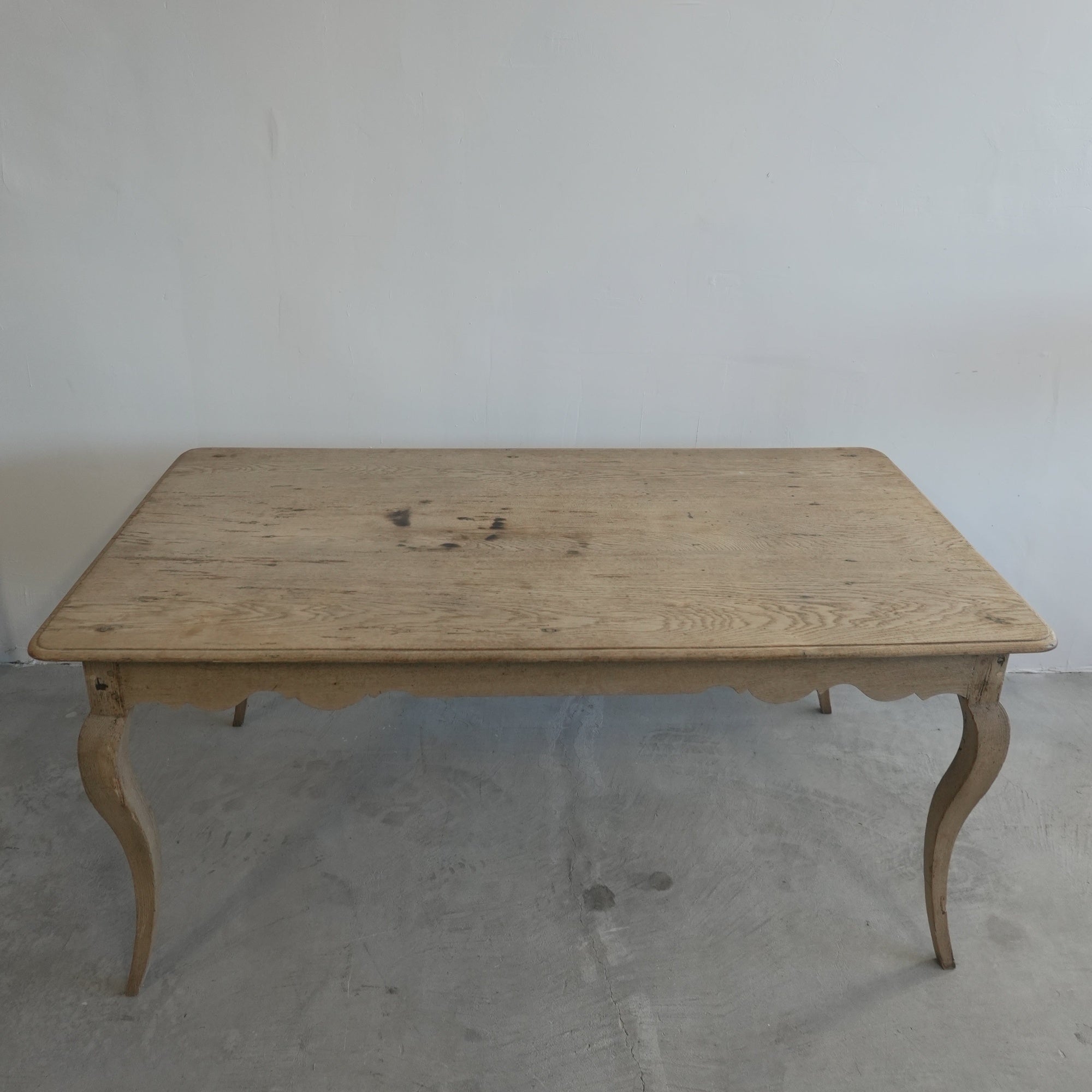 Antique French Oak Dining Table