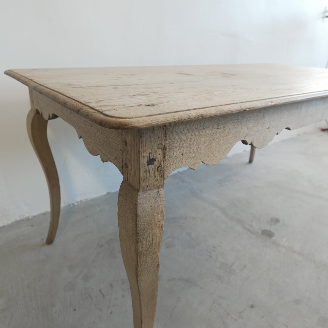Antique French Oak Dining Table