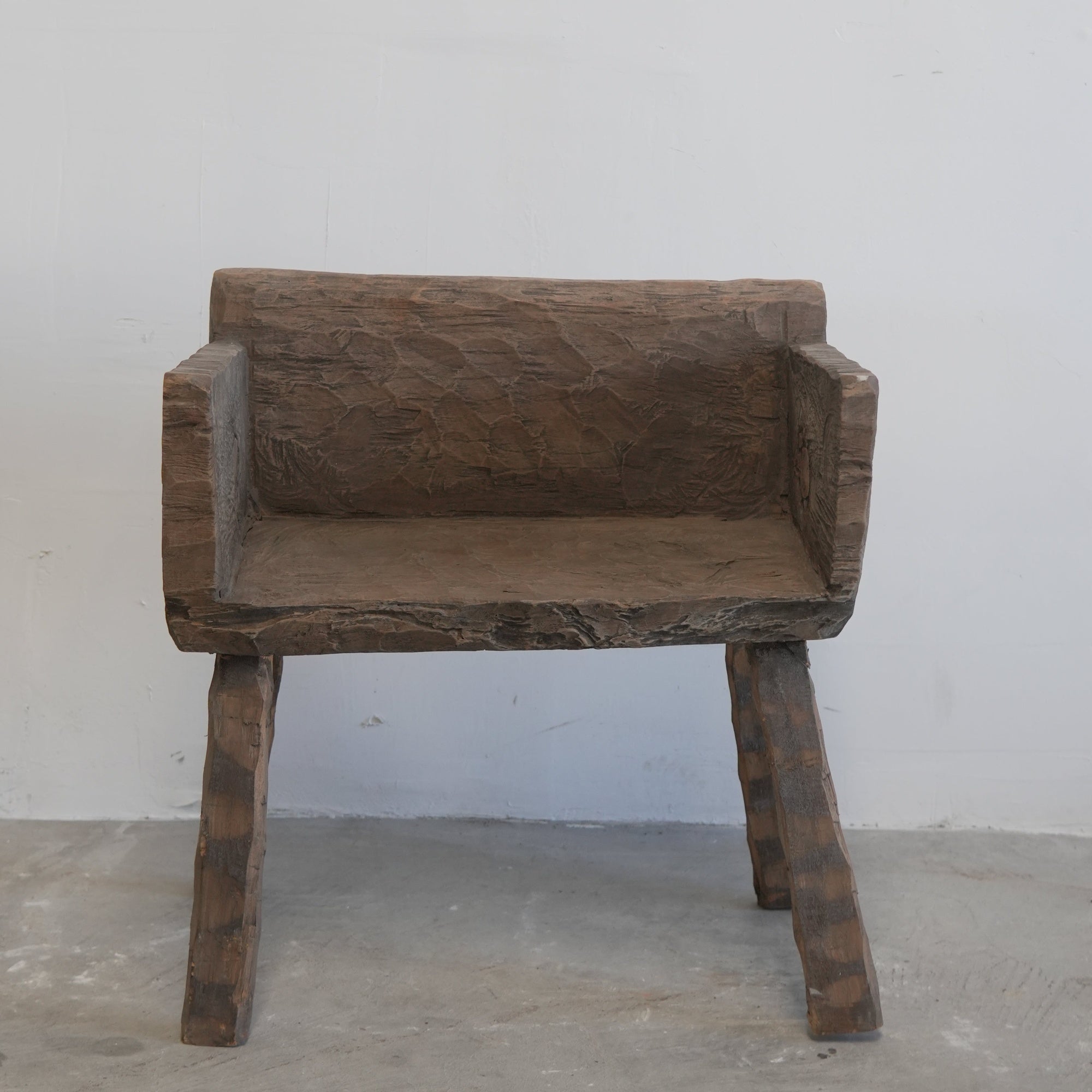 Antique Primitive Indonesian Chair - Trouvaille Imports