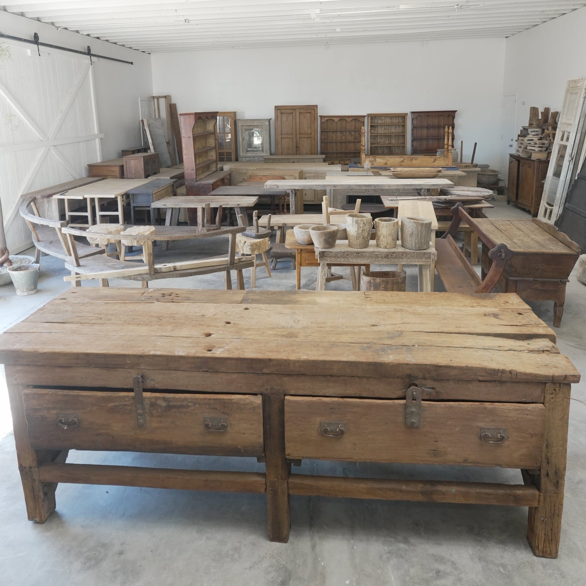 Antique French Work Table