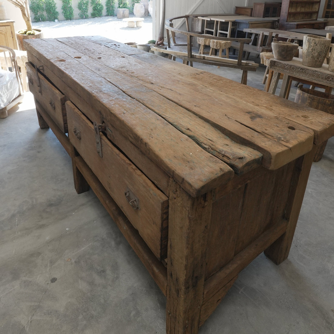 Antique French Work Table