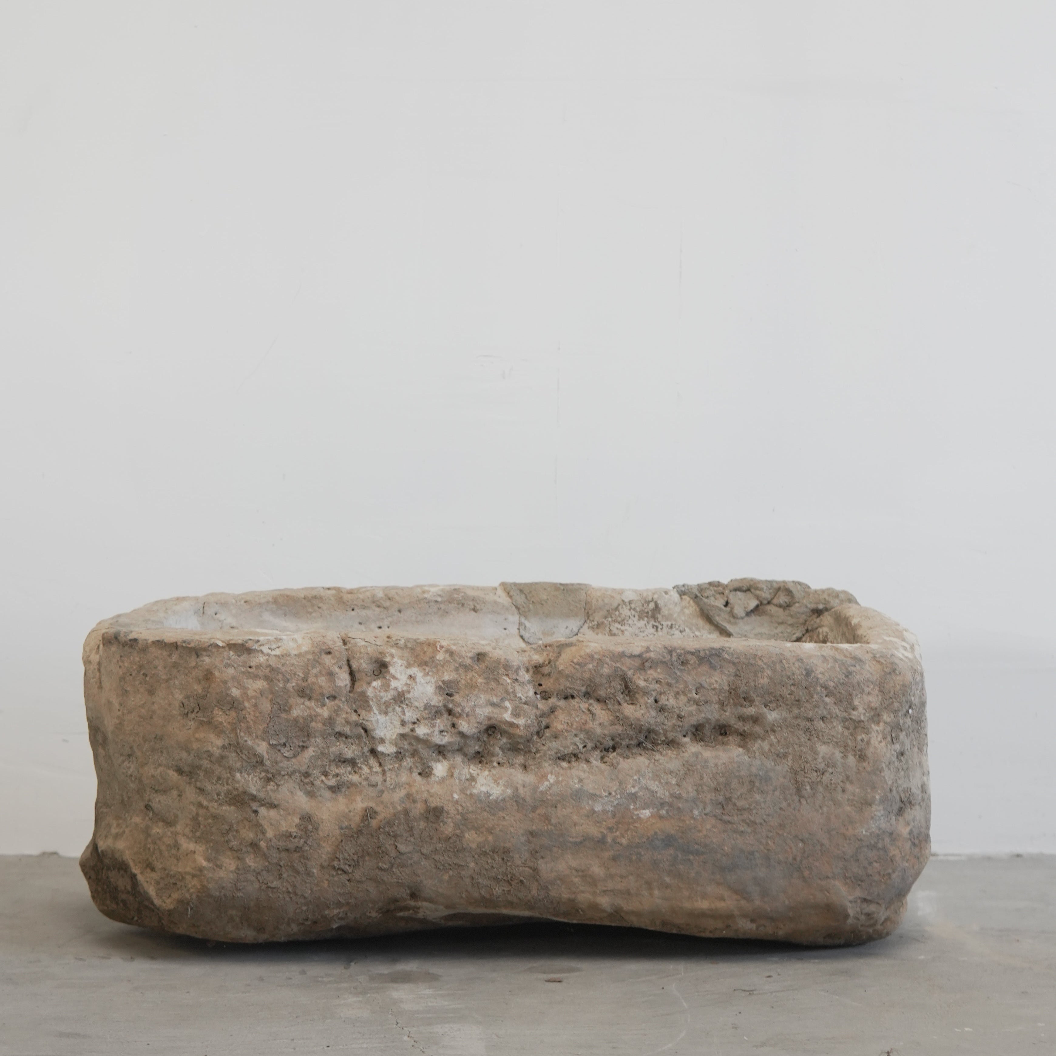 Vintage Limestone Fountain (31 × 17 × 12 in)