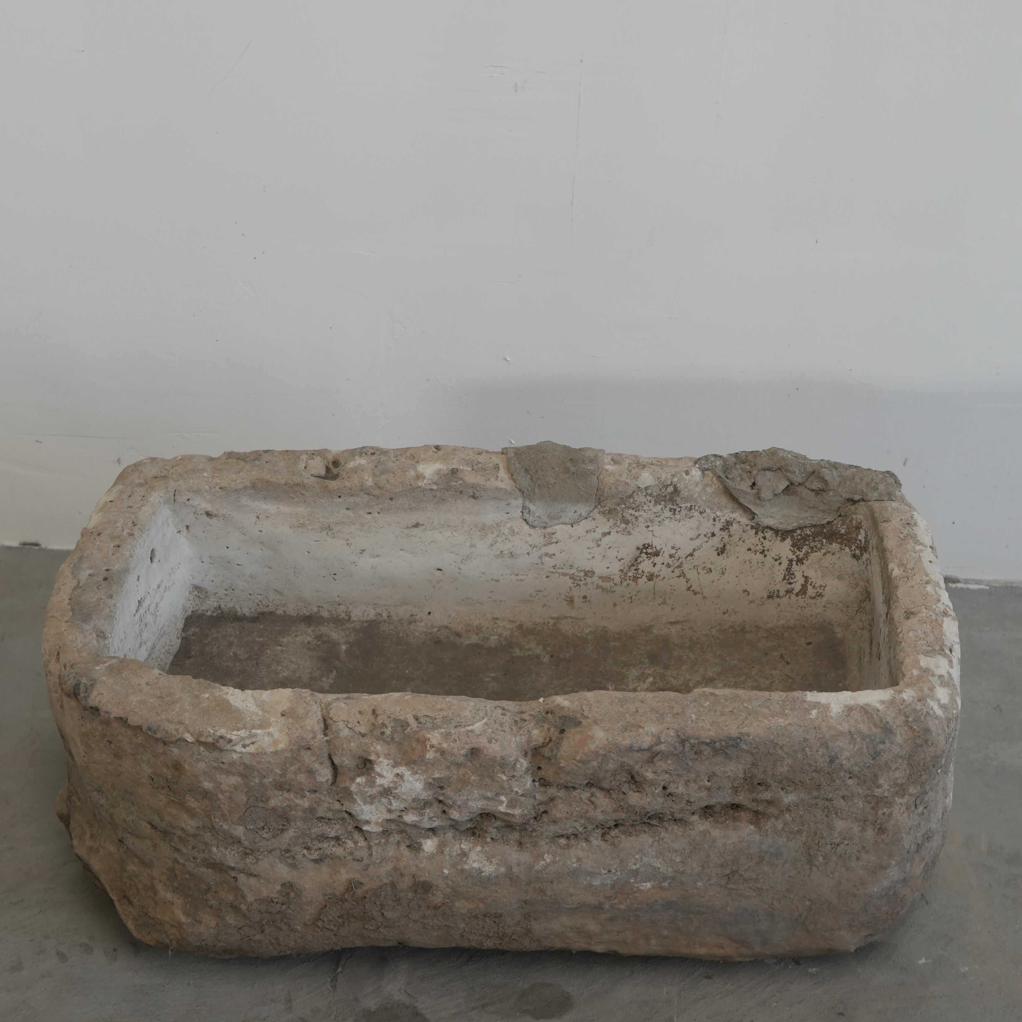 Vintage Limestone Fountain (31 × 17 × 12 in)