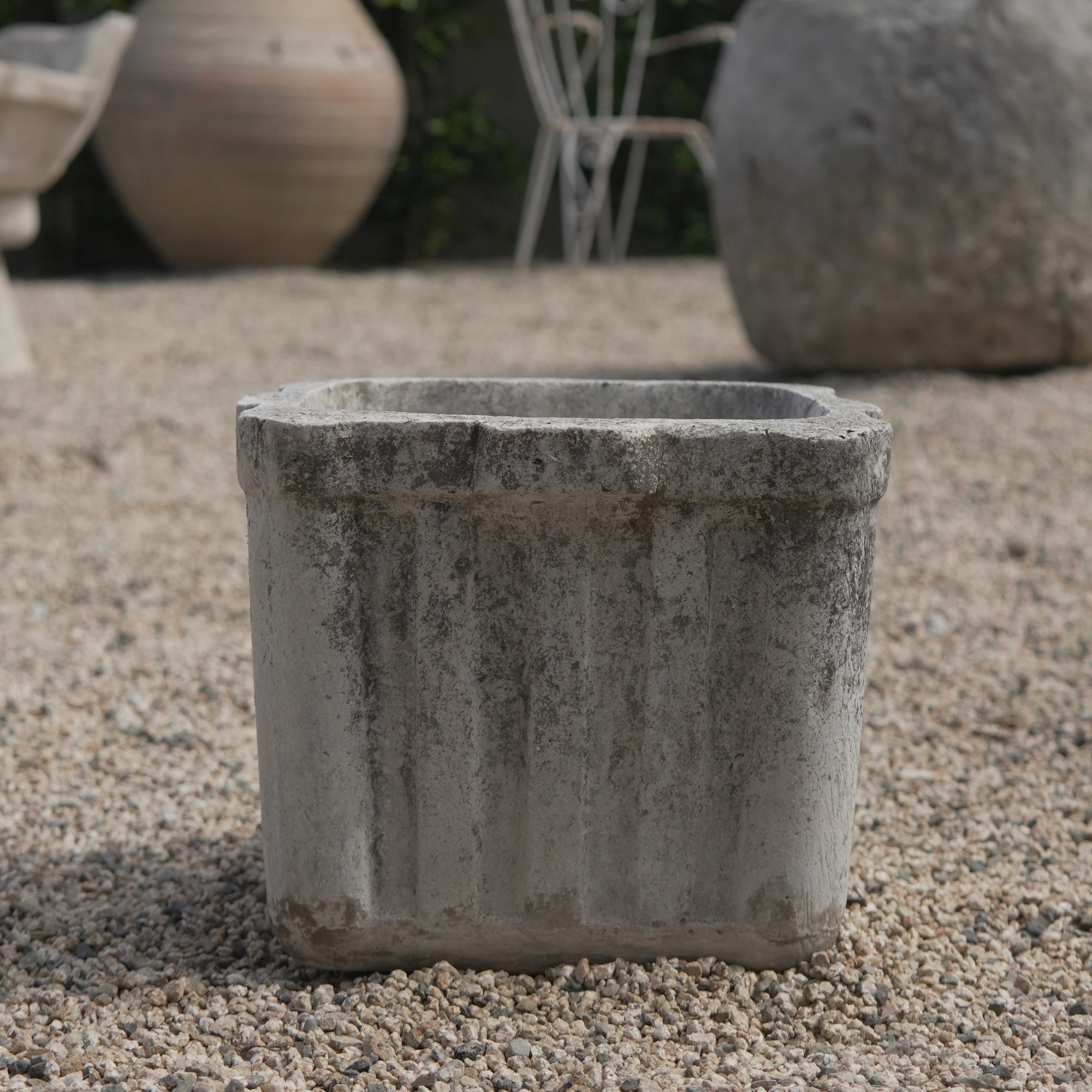 Willy Guhl Square Planters - Trouvaille Imports