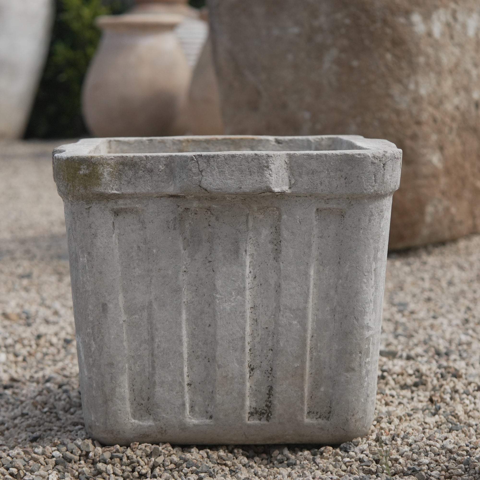Willy Guhl Square Planters - Trouvaille Imports