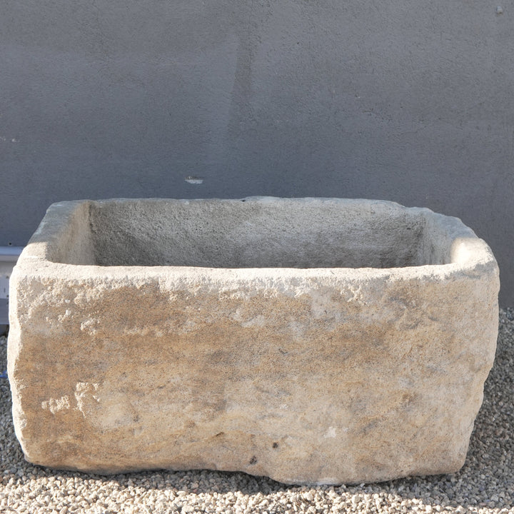 Vintage Limestone Fountain (27 × 16 × 16 in)