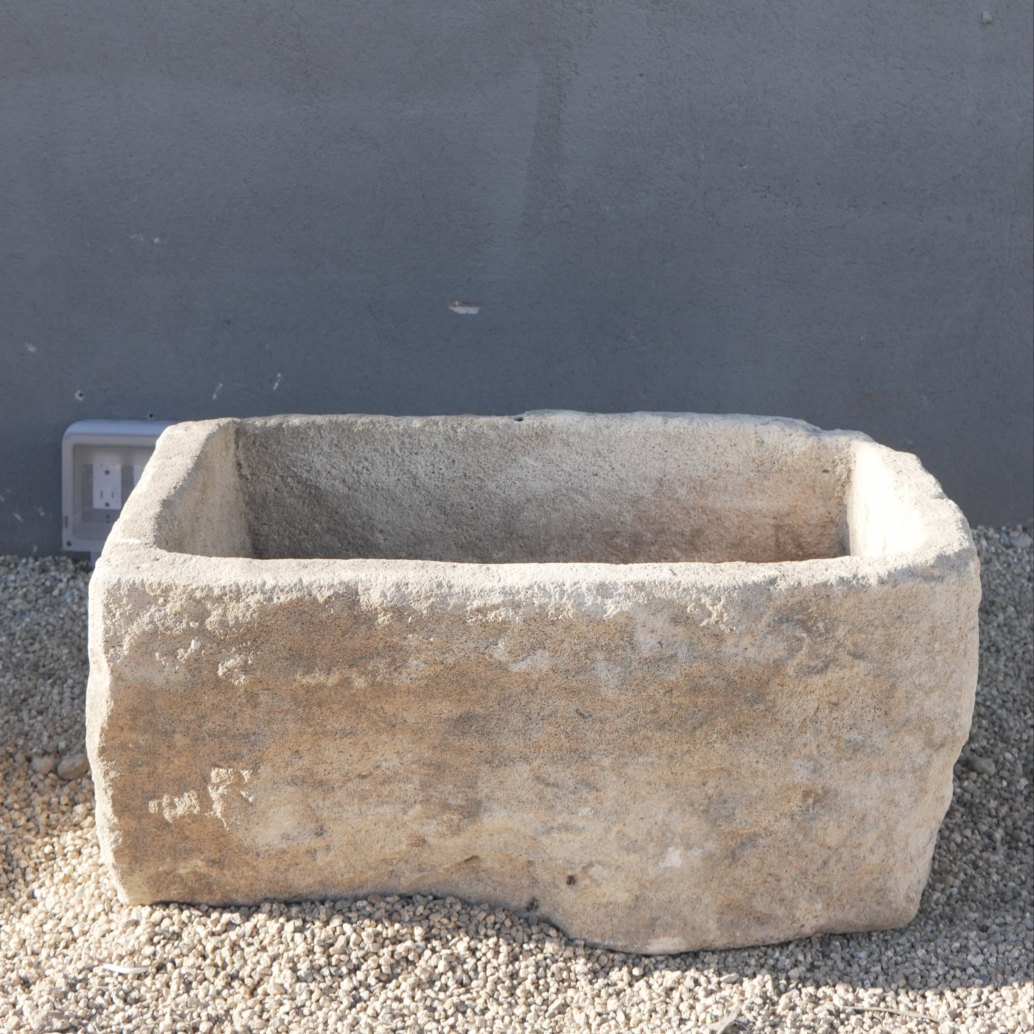 Vintage Limestone Fountain (27 × 16 × 16 in)