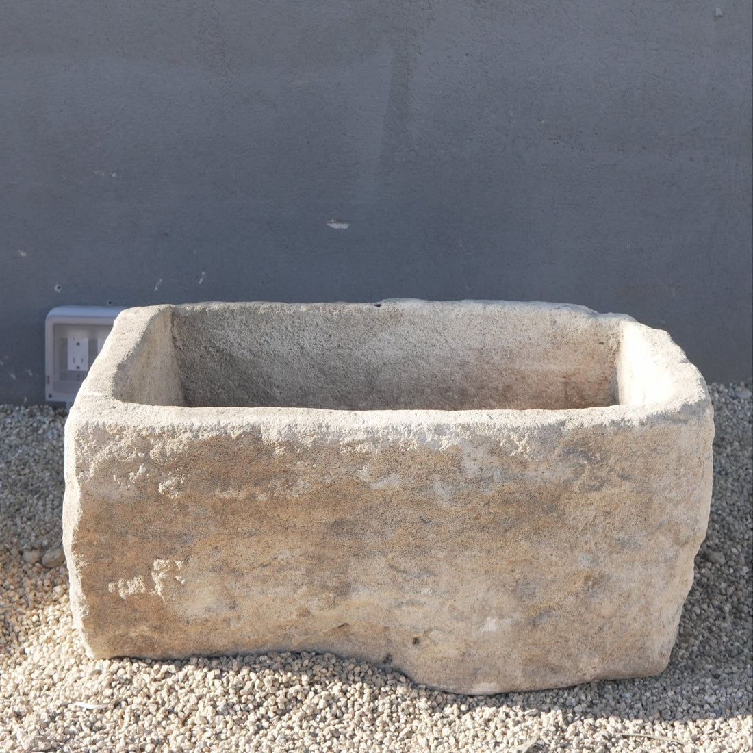 Vintage Limestone Fountain (27 × 16 × 16 in)