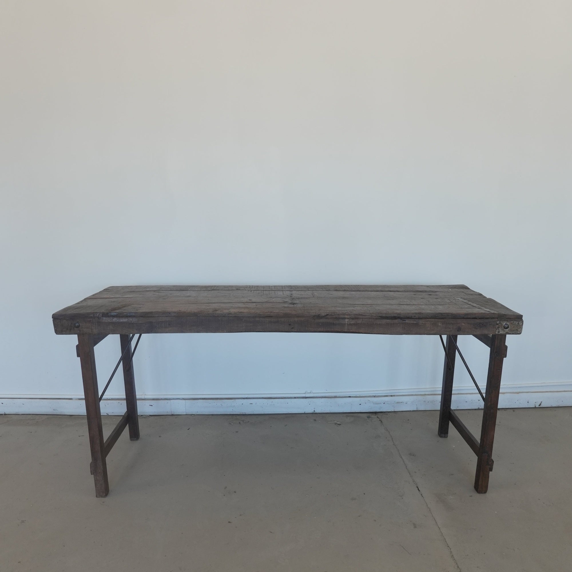 Indian Foldable Workers Table - Trouvaille Imports