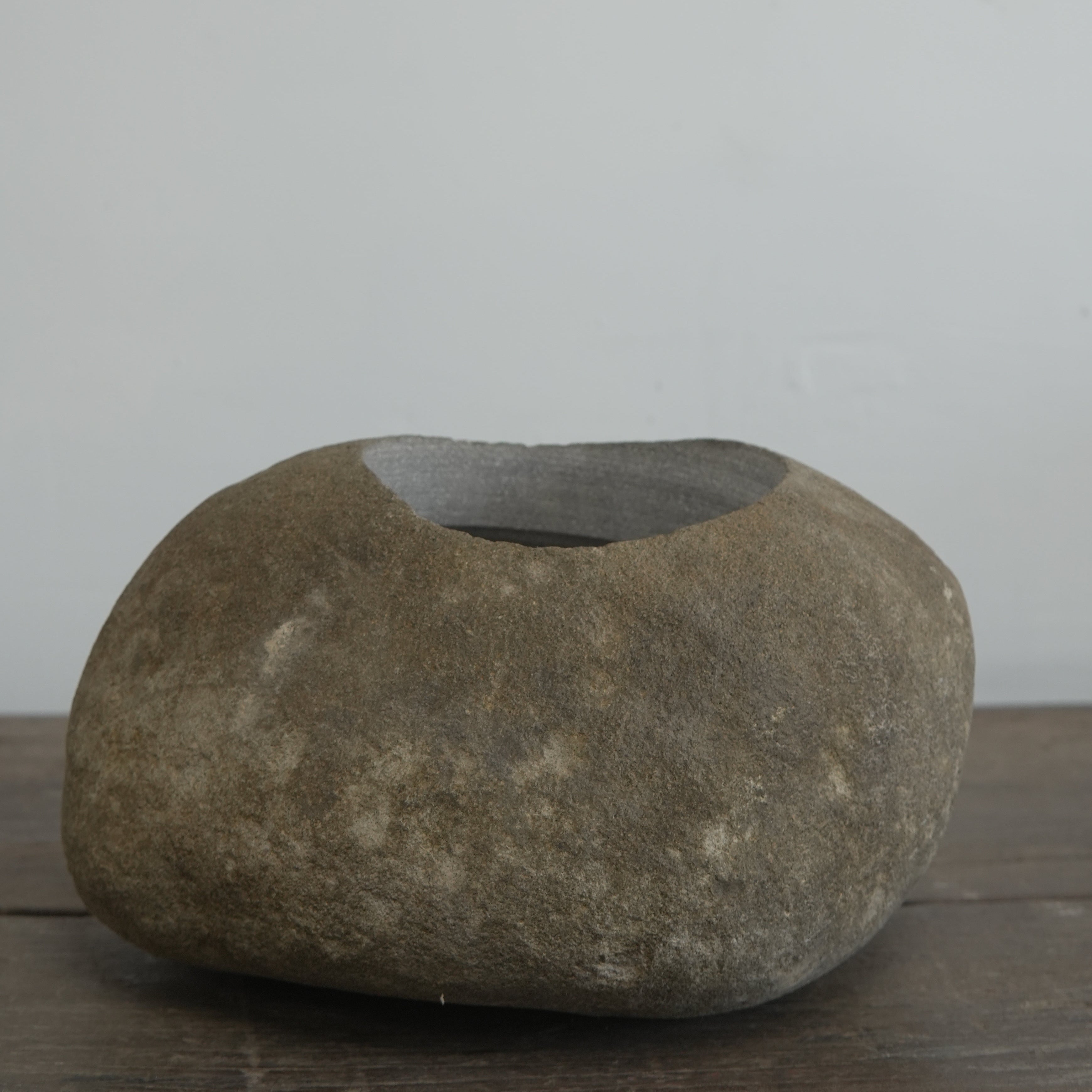 Hand Carved Stone Pot