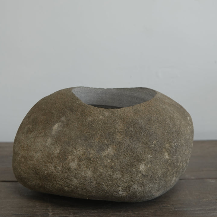 Hand Carved Stone Pot