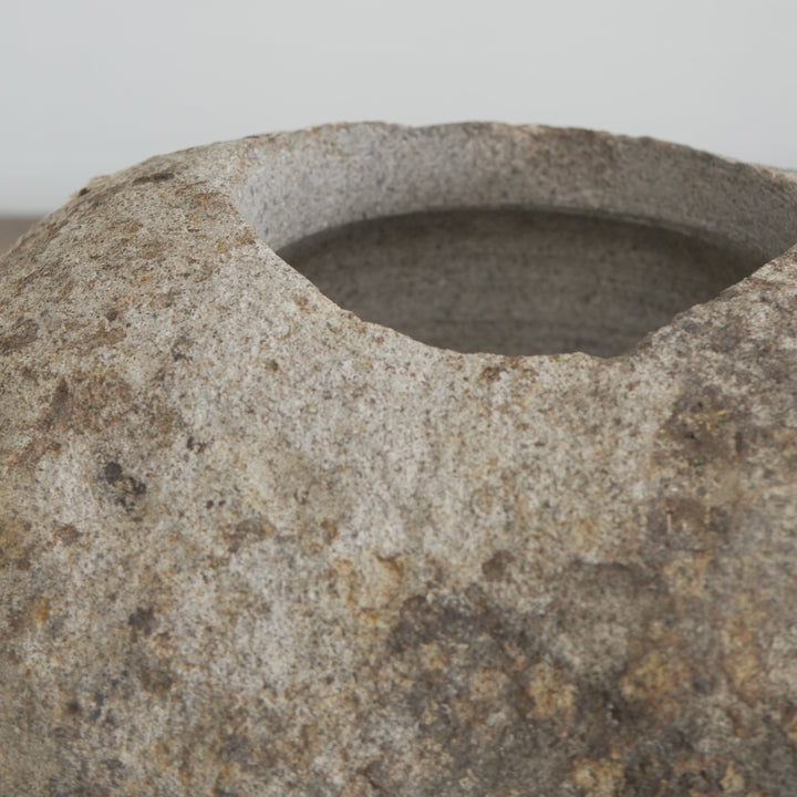 Hand Carved Large Stone - Trouvaille Imports