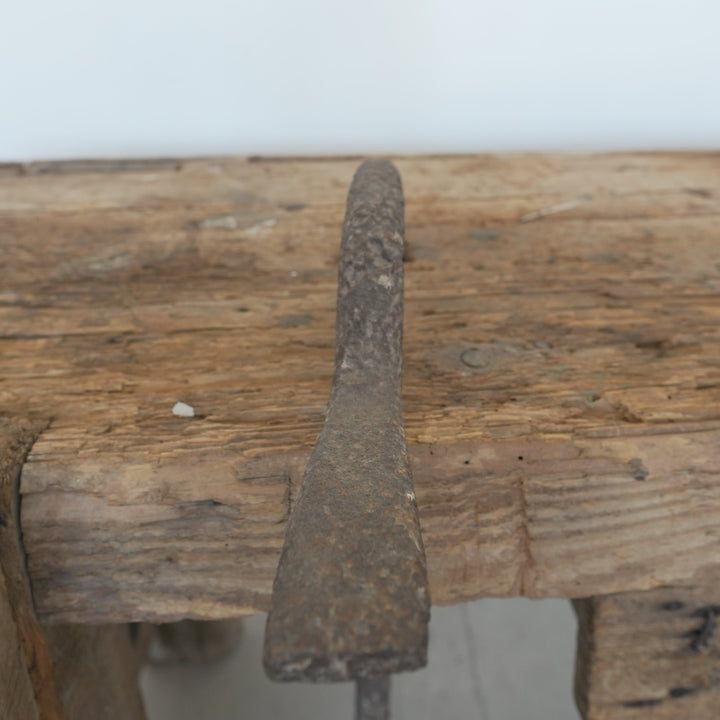 Antique French Workman's Bench - Trouvaille Imports