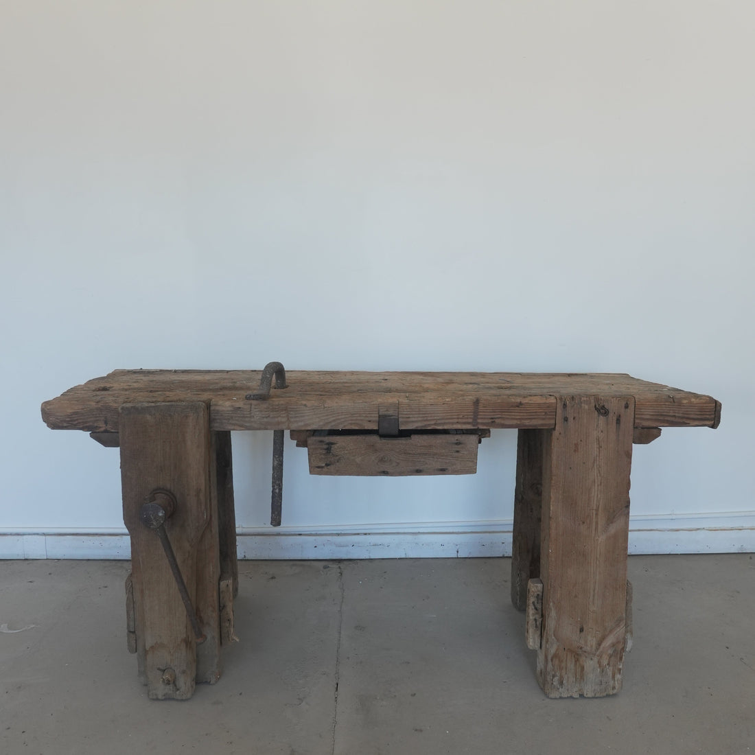 Antique French Workman's Bench - Trouvaille Imports