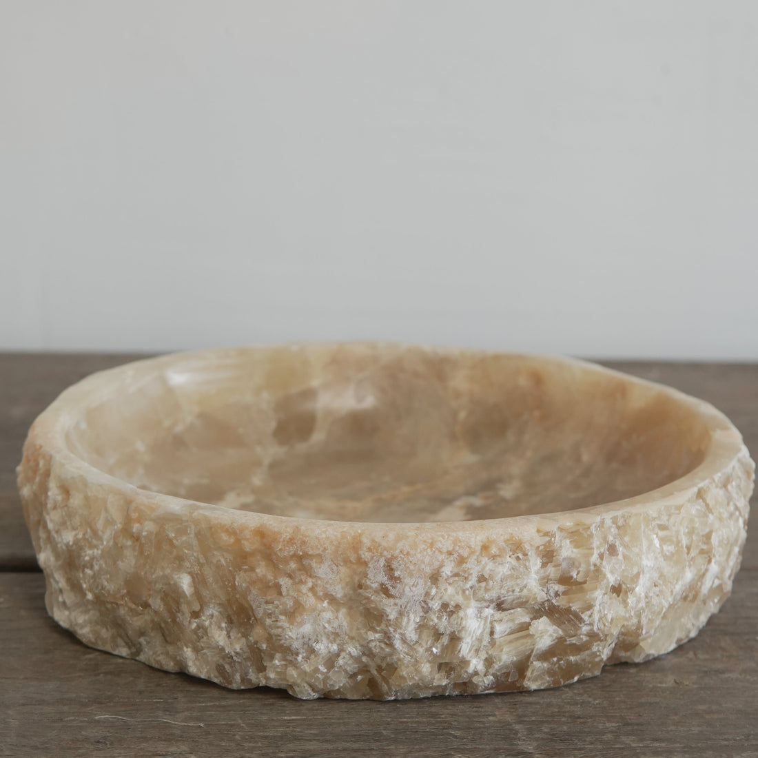 Large Onyx Stone Dish - Trouvaille Imports
