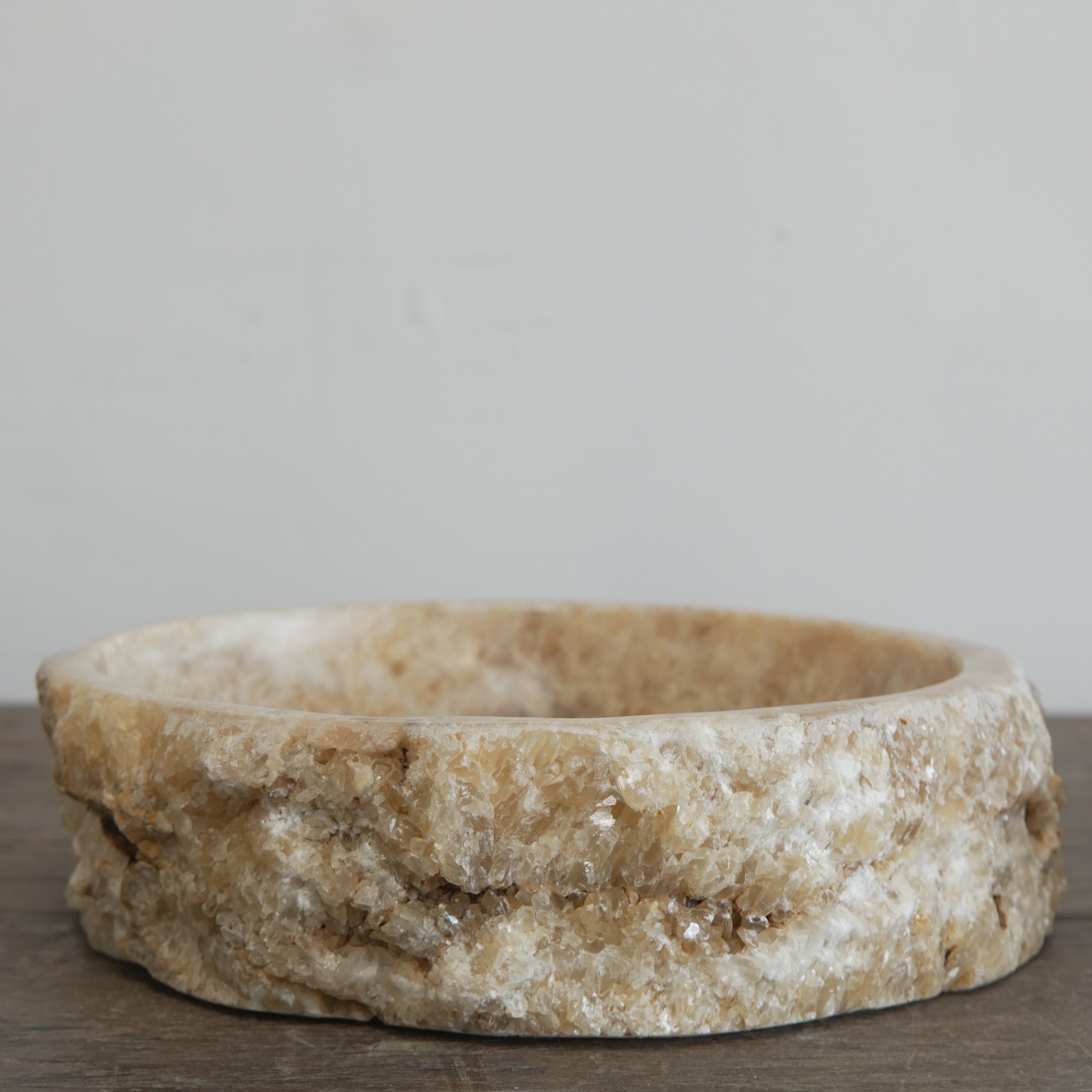 Large Onyx Stone Dish - Trouvaille Imports