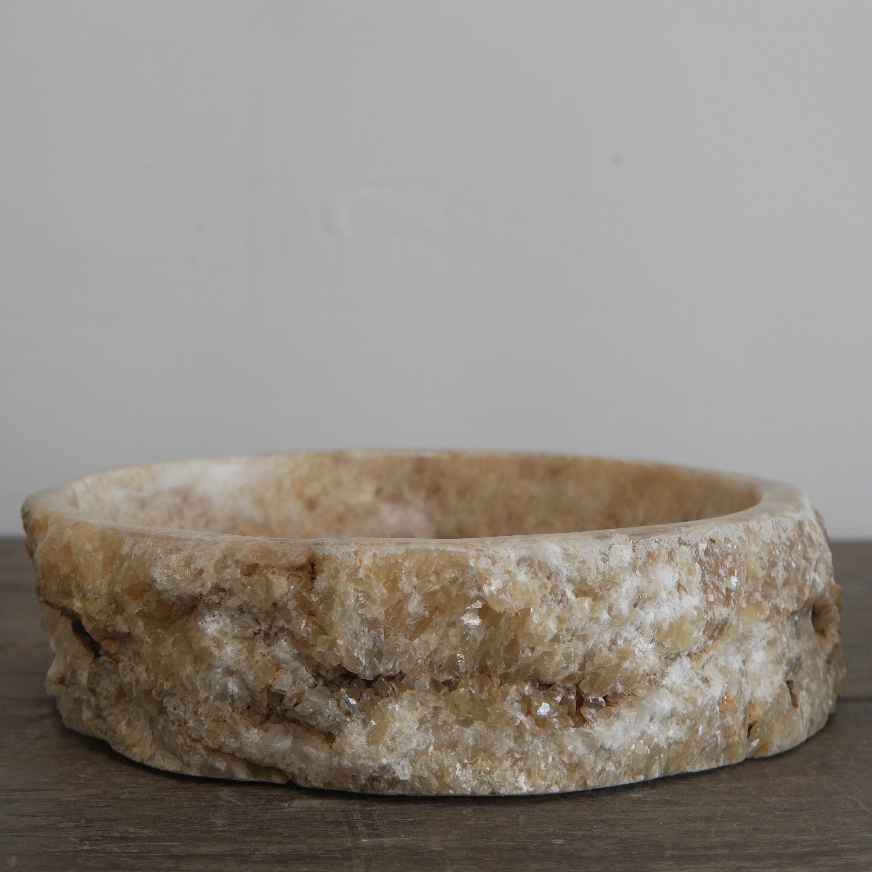 Large Onyx Stone Dish - Trouvaille Imports