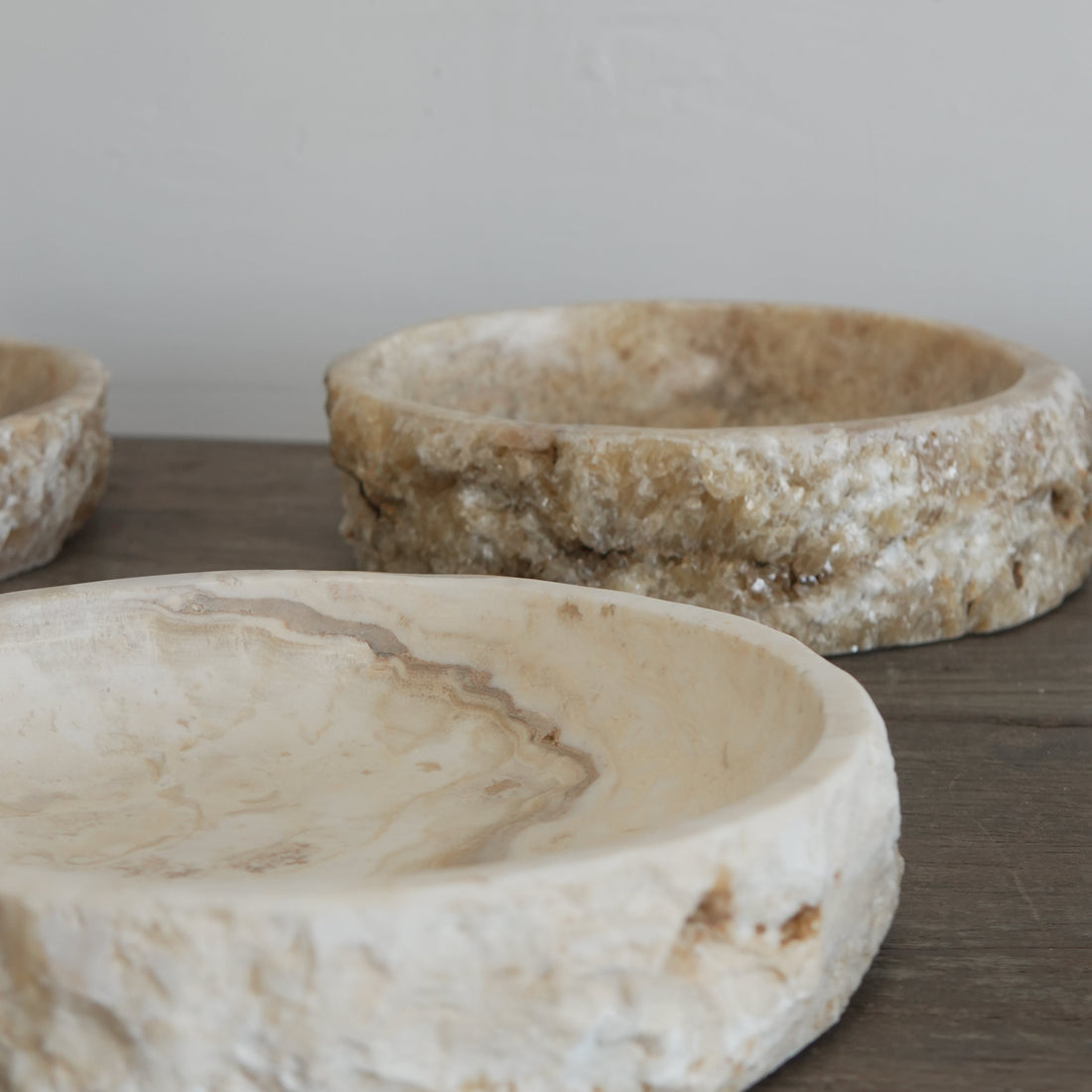 Large Onyx Stone Dish - Trouvaille Imports