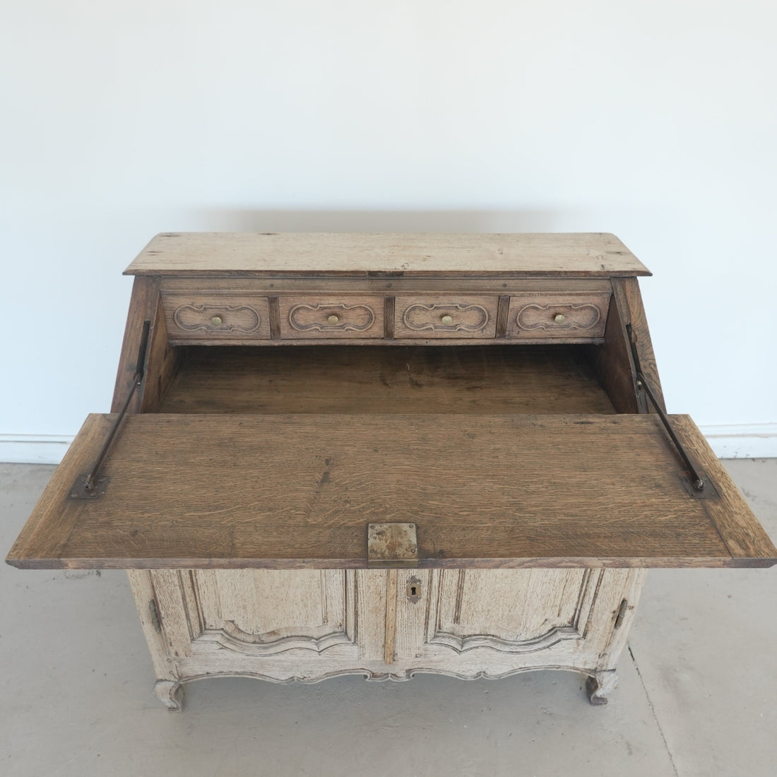 French King Louie Secretary Desk - Trouvaille Imports