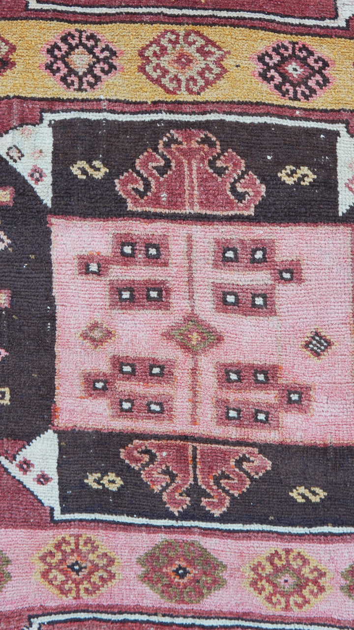 Turkish Runner Rug – 2 ft 3” x 10 ft 1” - Trouvaille Imports