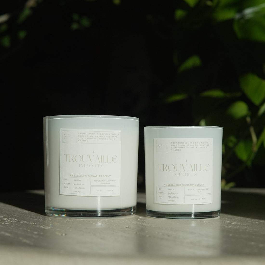 Trouvaille Signature Scented Luxury Candle - Trouvaille Imports