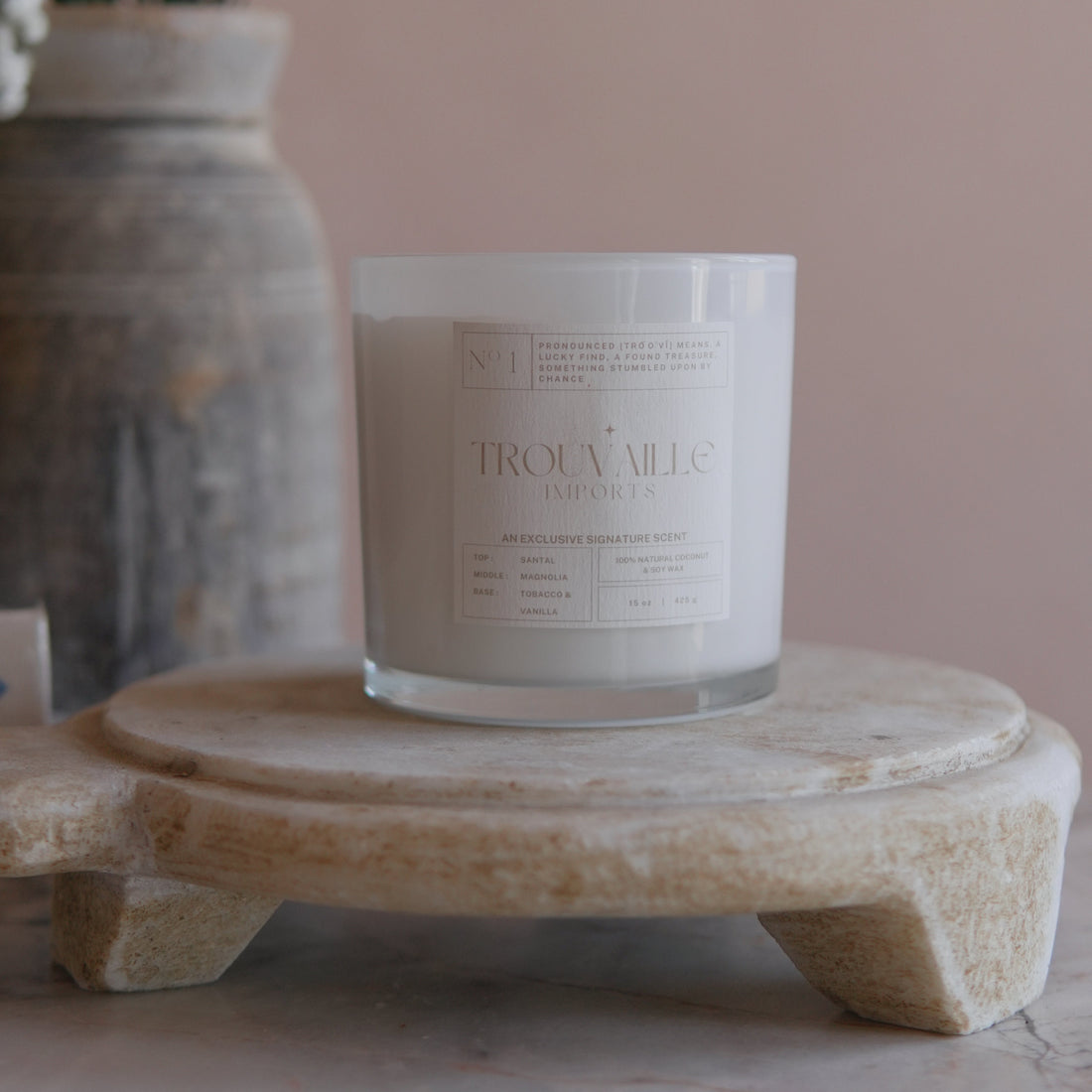 Trouvaille Signature Candle - Trouvaille Imports