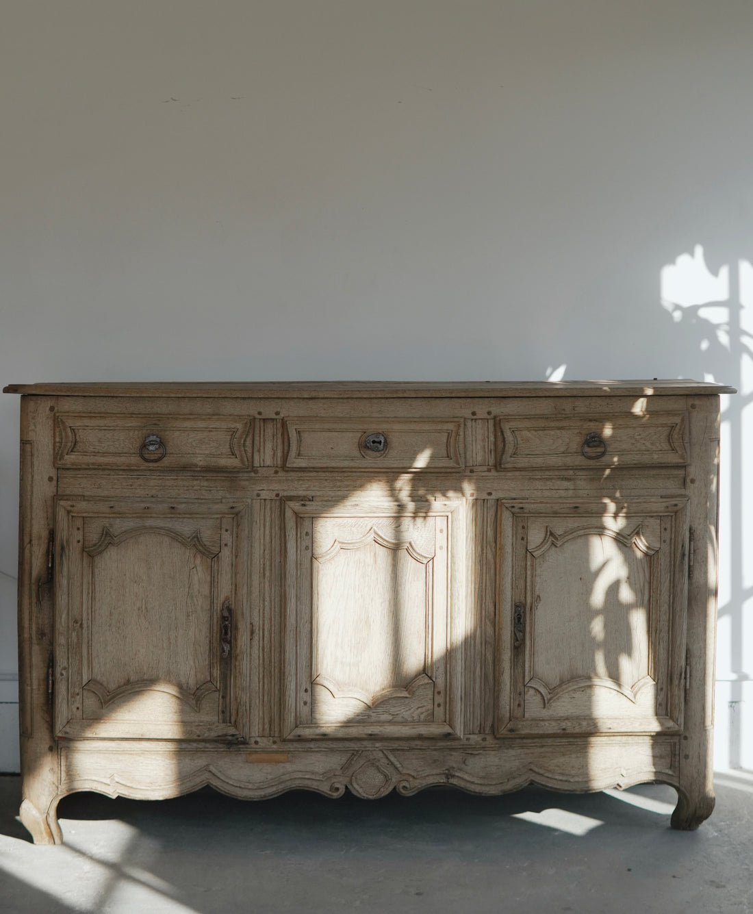 Antique 17th Century King Louis French Sideboard - Trouvaille Imports