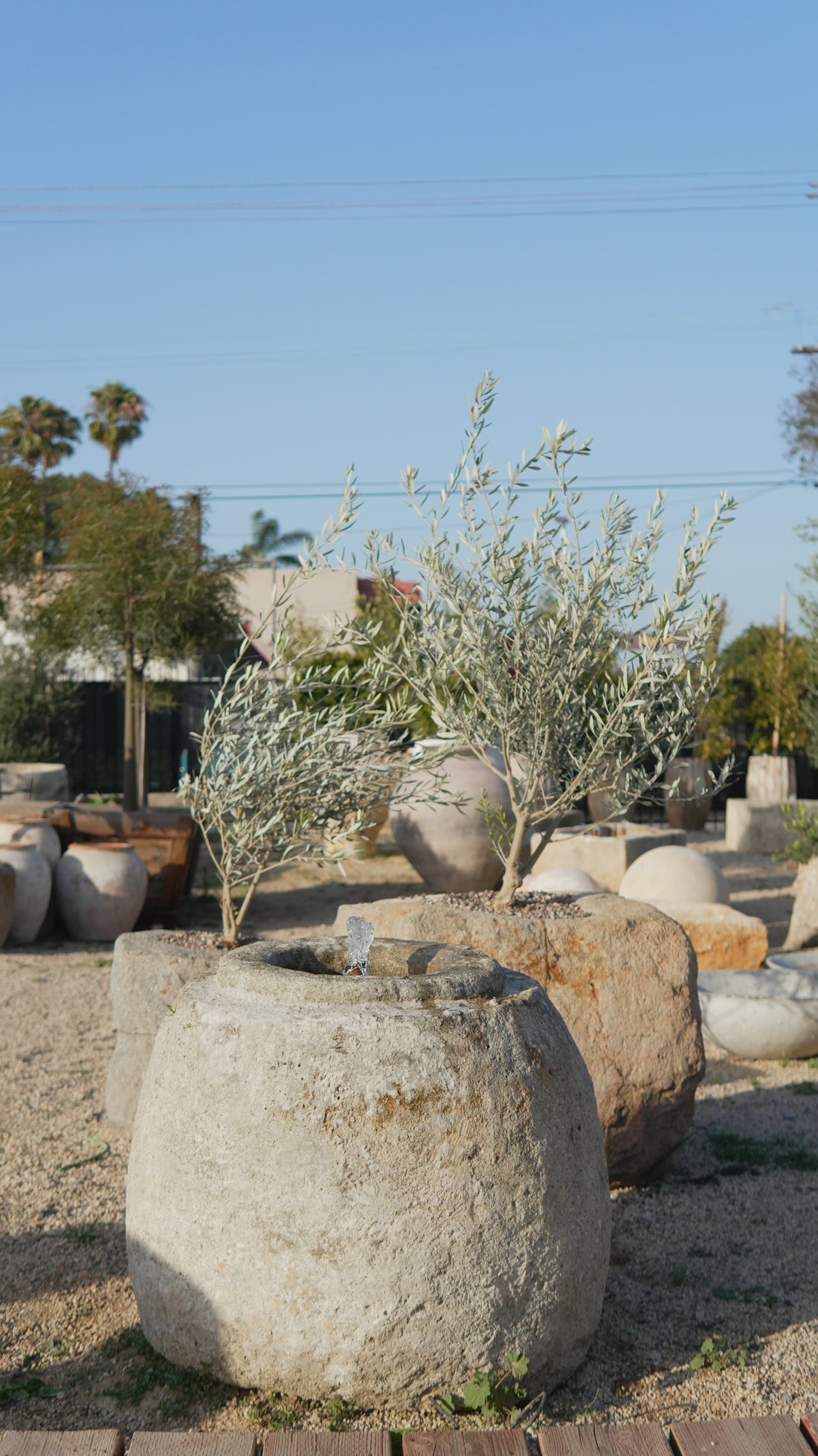 Antique Limestone Fountain - Trouvaille Imports