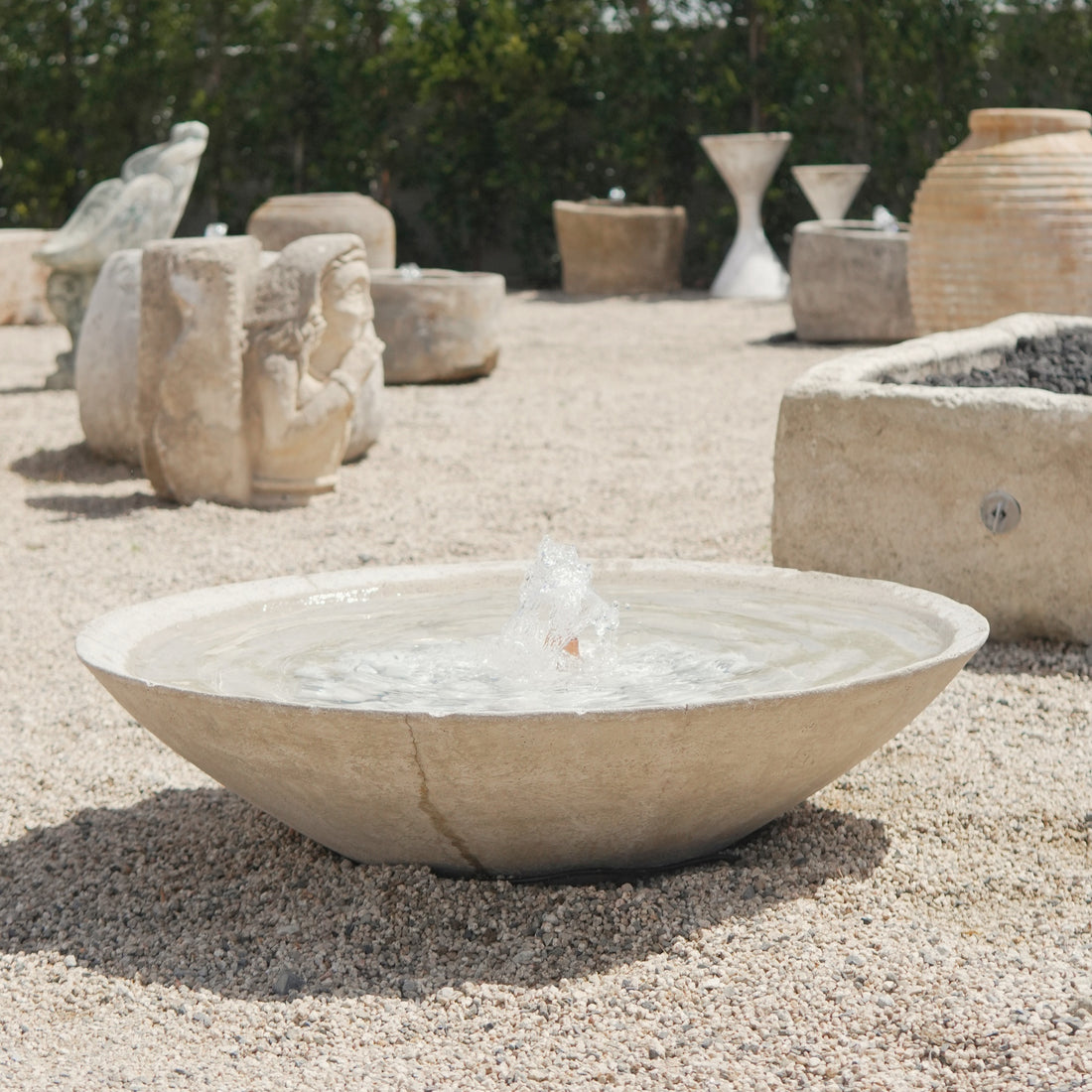 Vintage Willy Guhl Fountain - Trouvaille Imports
