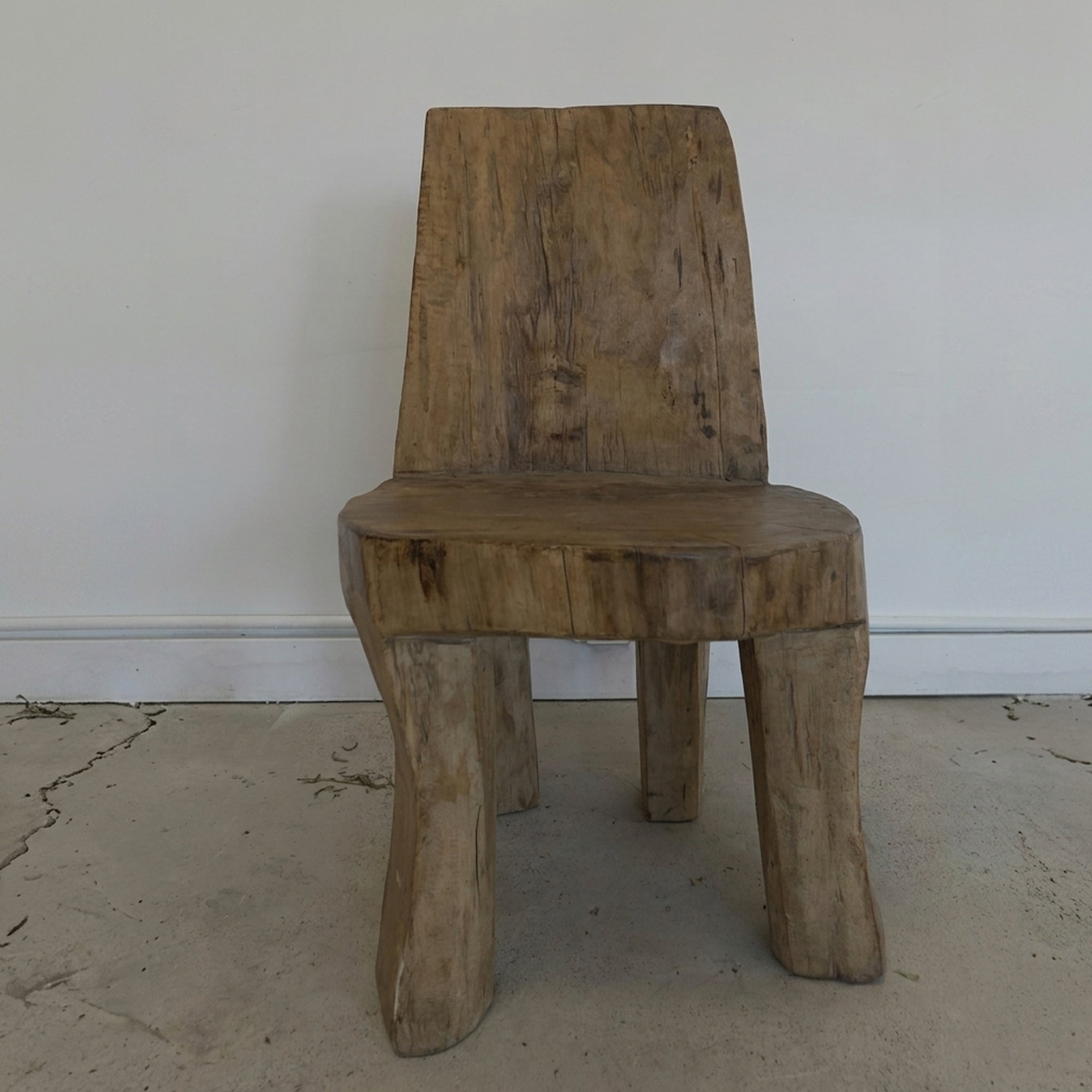 Vintage Nagaland Wood Chair