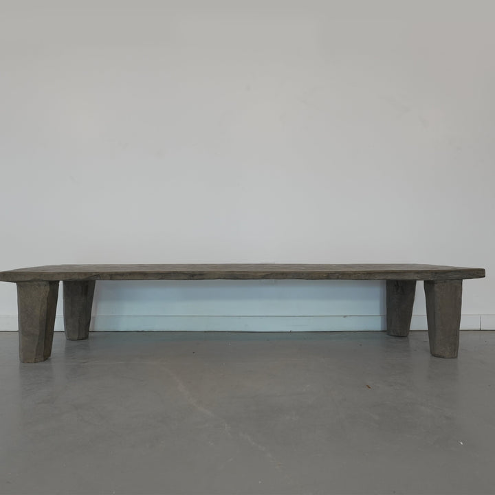 Vintage Antique Nagaland Wood Bench