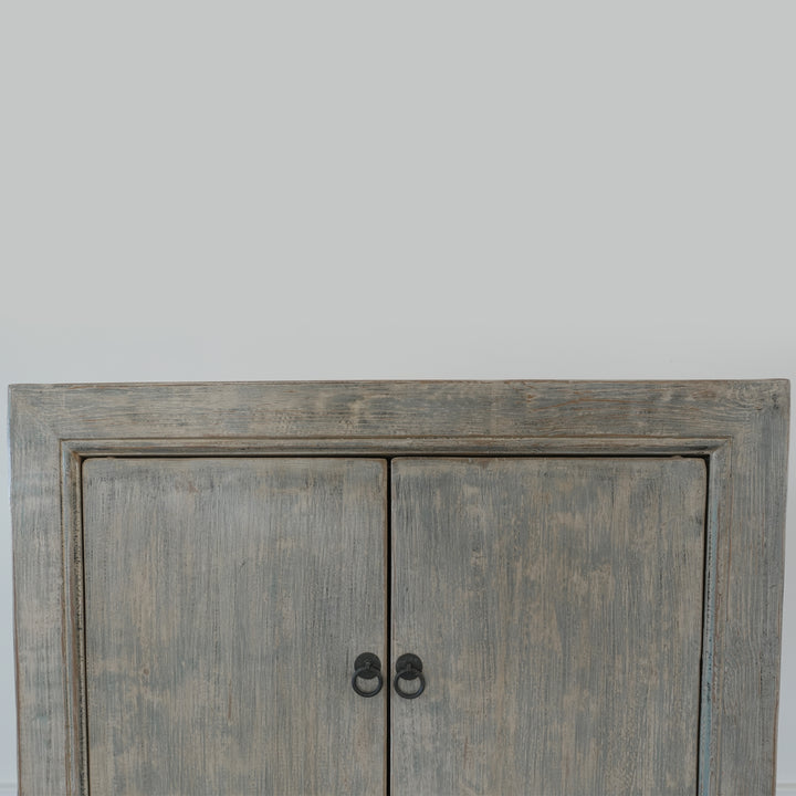 Elm Wood 2 Door Cabinet