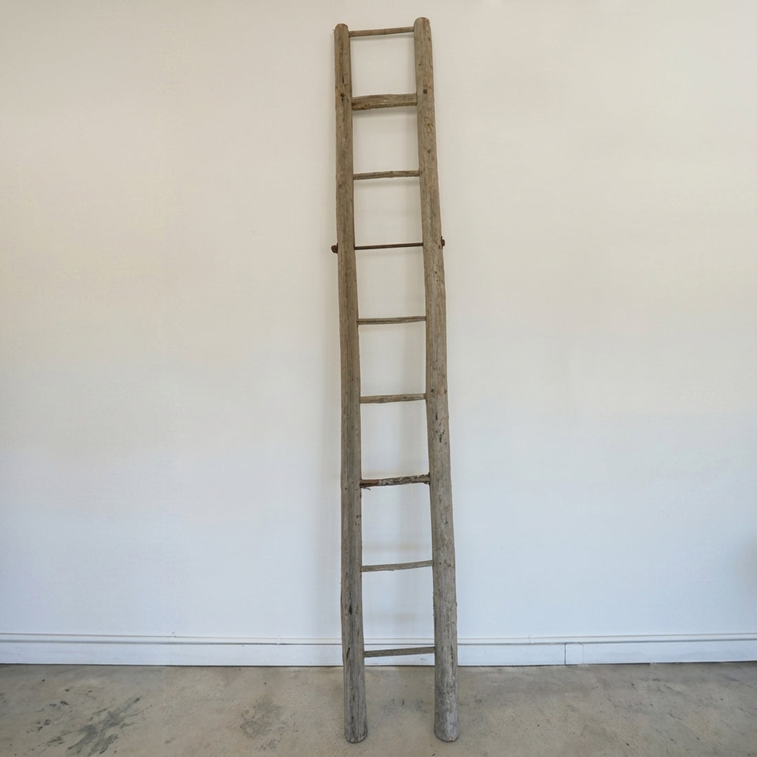 Hungarian Antique Wood Ladder