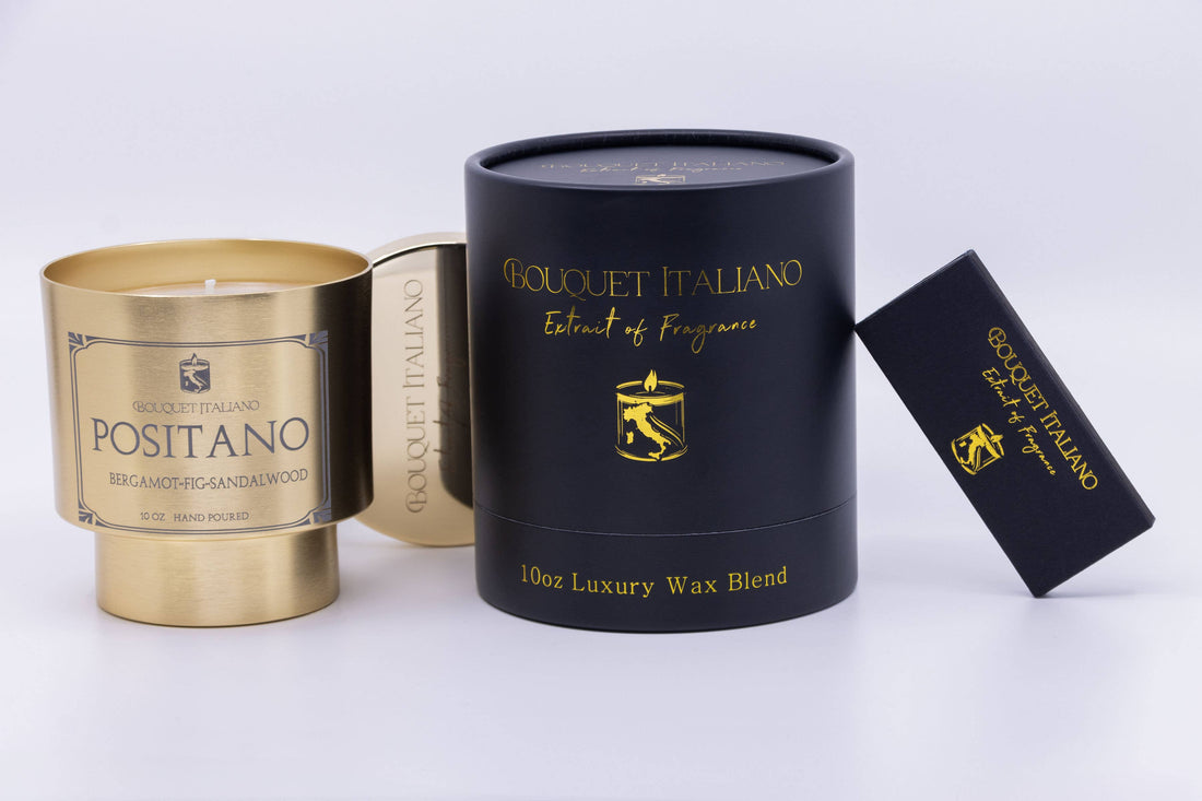 Positano Luxury Scented Candle – Italian-Inspired - Trouvaille Imports