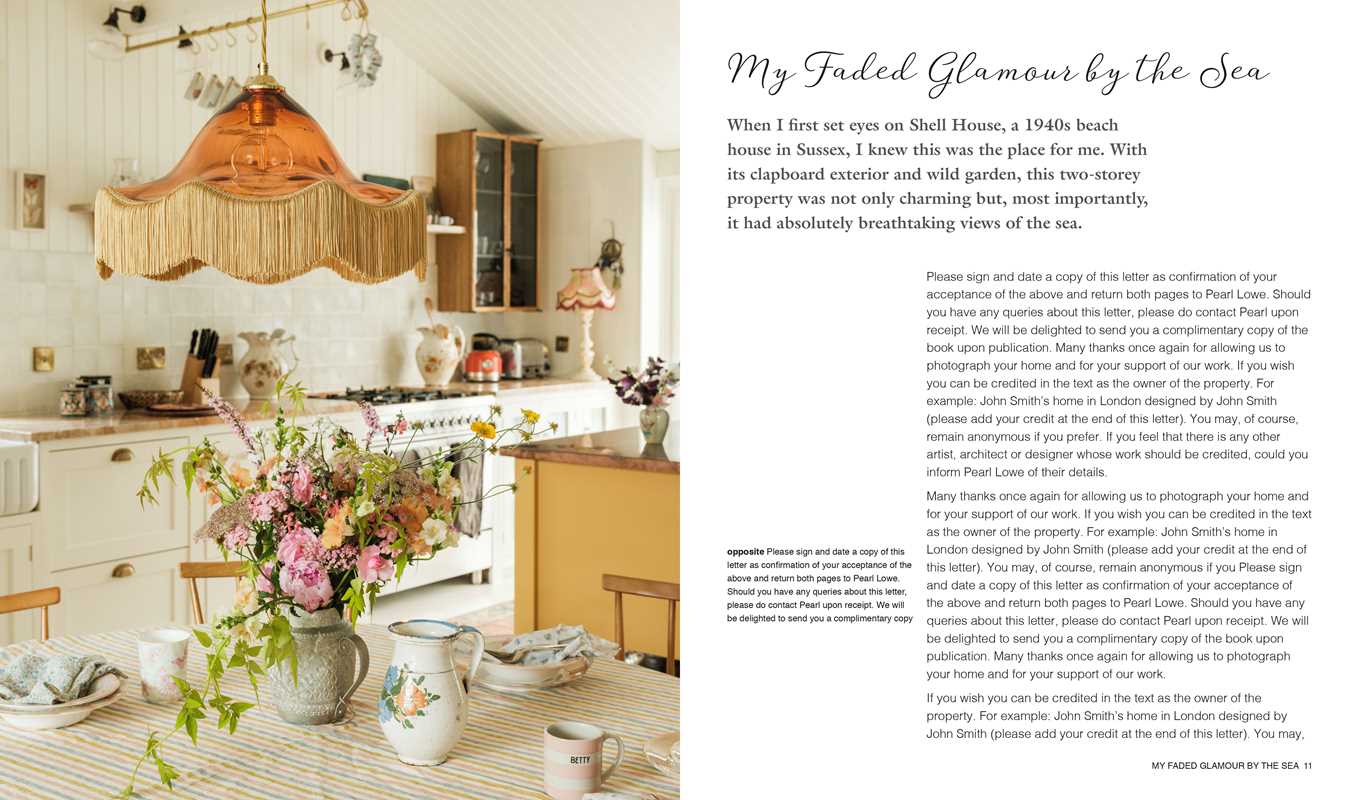 Faded Glamour by the Sea by Pearl Lowe - Trouvaille Imports