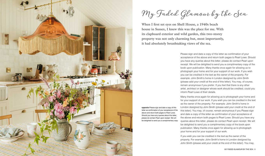 Faded Glamour by the Sea by Pearl Lowe - Trouvaille Imports