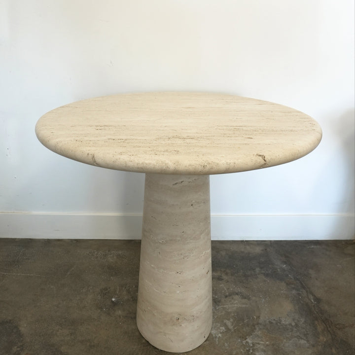 Bespoke Travertine Table - Trouvaille Imports