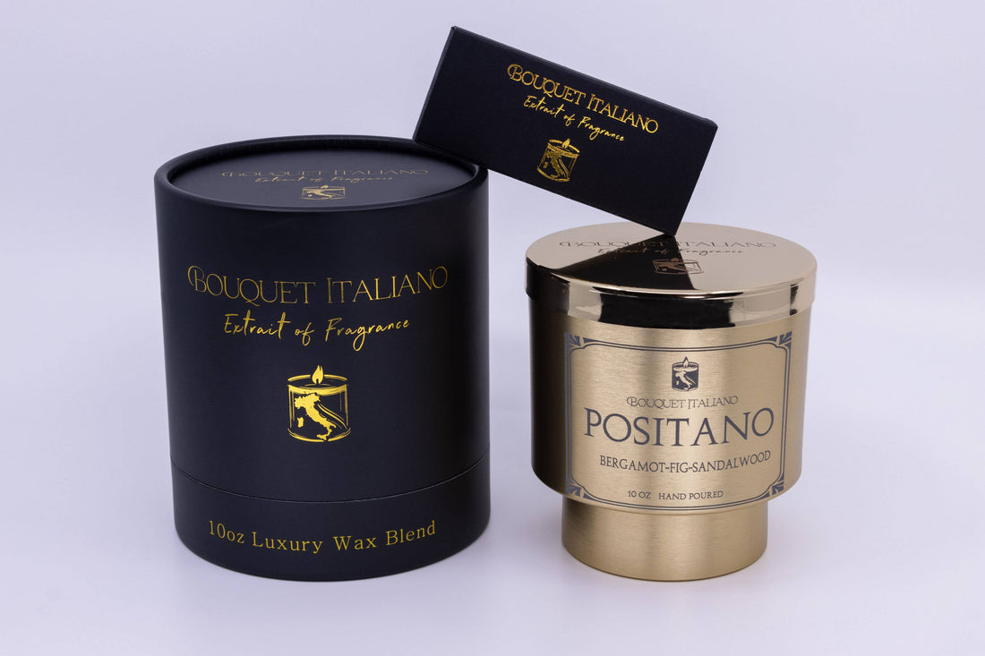 Positano Luxury Scented Candle – Italian-Inspired - Trouvaille Imports