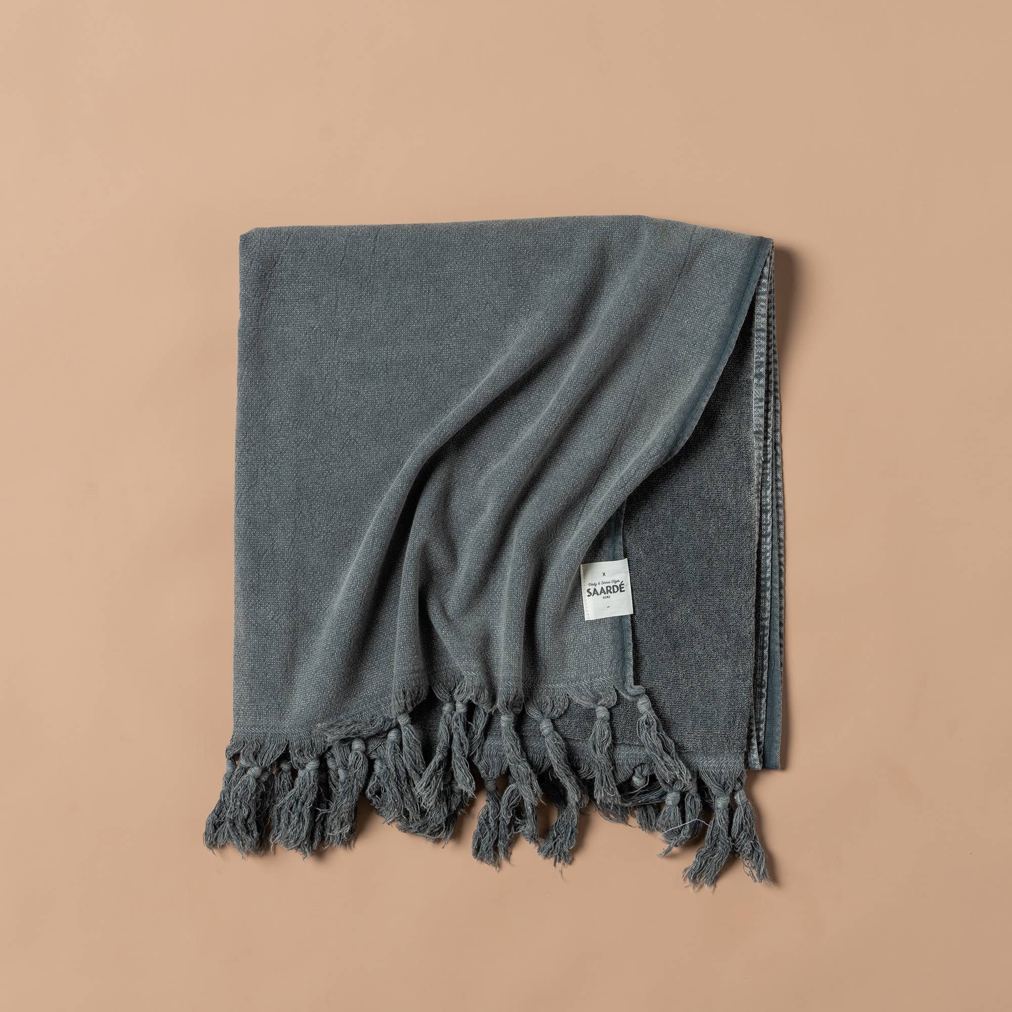 Vintage Wash Towel Collection | Charcoal - Trouvaille Imports