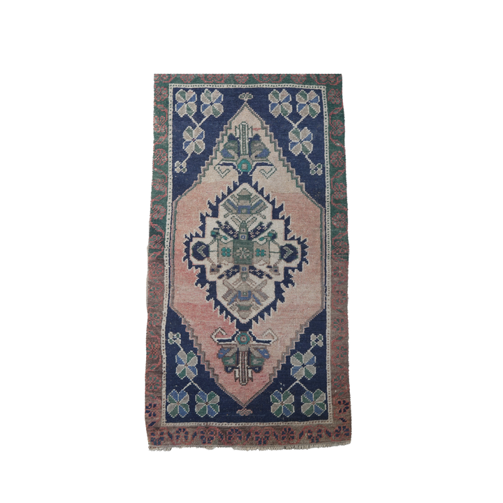 Vintage Turkish Rug – 1 ft 7” x 3 ft 1”
