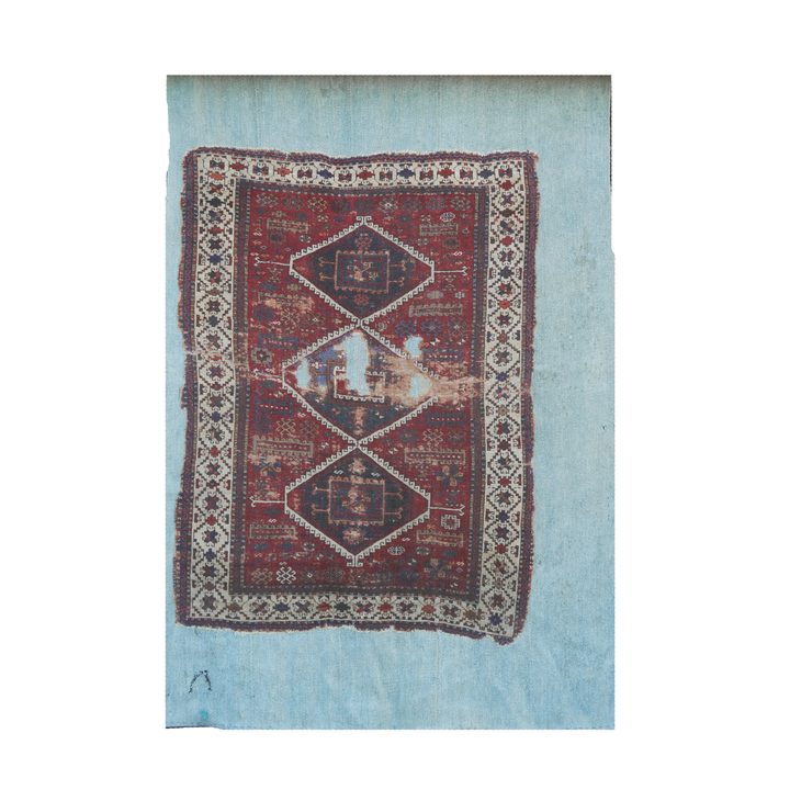 Vintage Turkish Oushak Rug and Tapestry – 5 ft 1” × 8 ft 0”