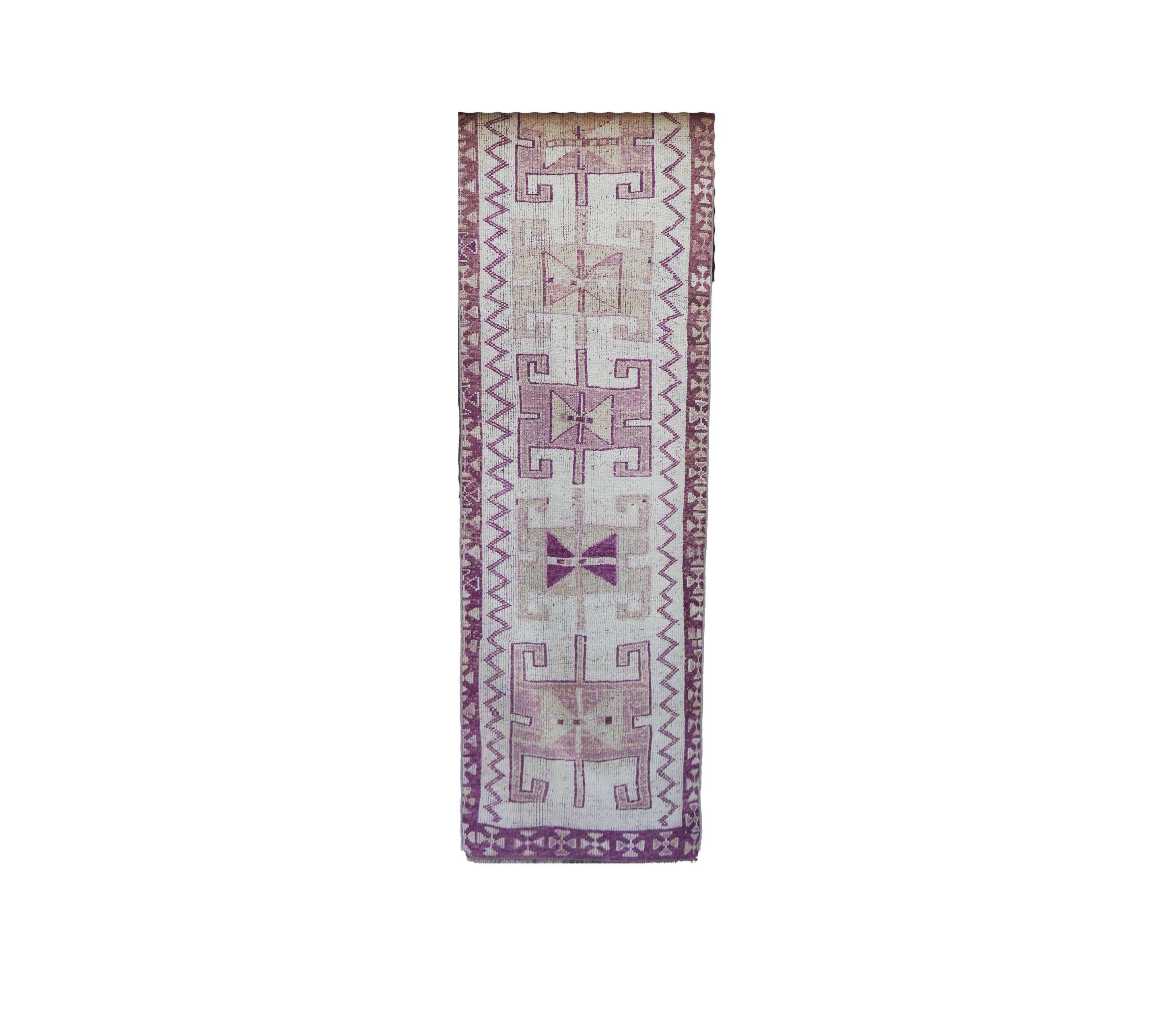 Turkish Runner Rug – 3 ft 2” x 10 ft 0” - Trouvaille Imports