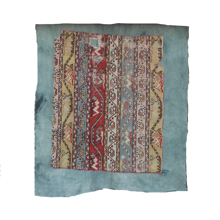 Vintage Turkish Oushak Rug and Tapestry – 5 ft 11” × 7 ft 3”