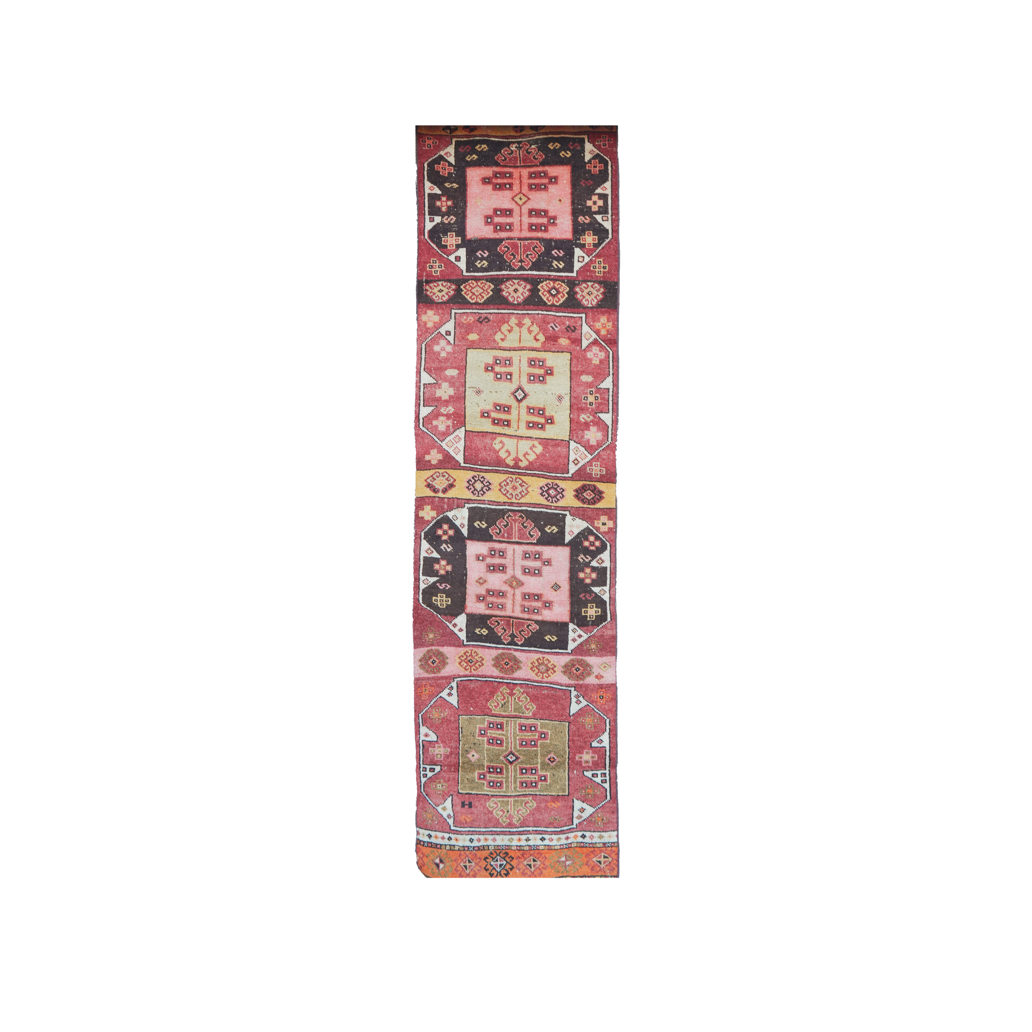 Turkish Runner Rug – 2 ft 3” x 10 ft 1” - Trouvaille Imports